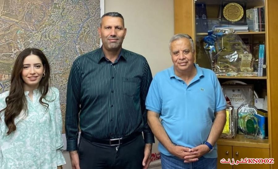 رئيس مجلس يافة الناصره ماهر خليله يستقبل كايد ظاهر للإتفاق على برامج تعاونيه مشتركه. 